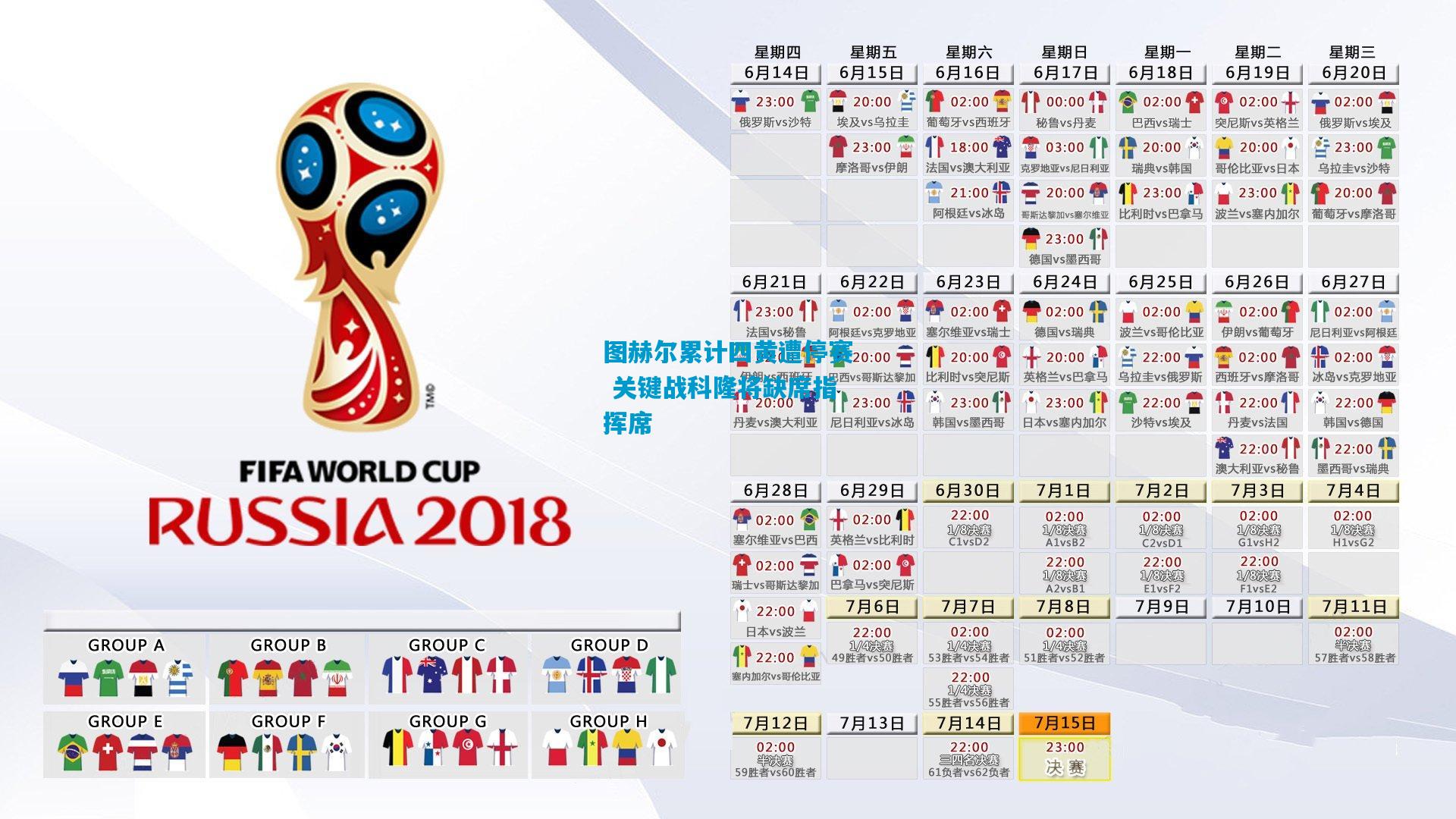 图赫尔累计四黄遭停赛 关键战科隆将缺席指挥席